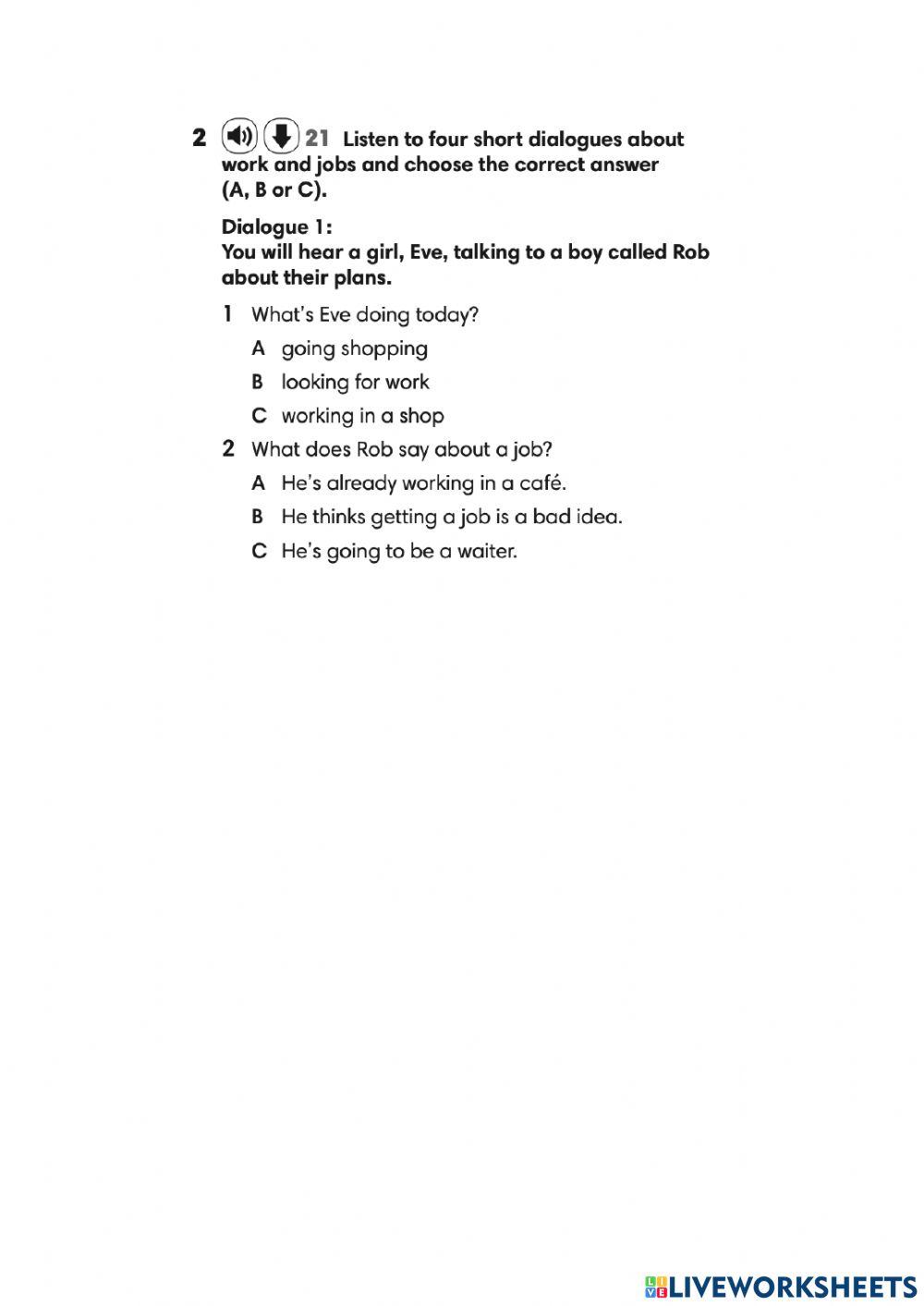 End of year test 2 eso