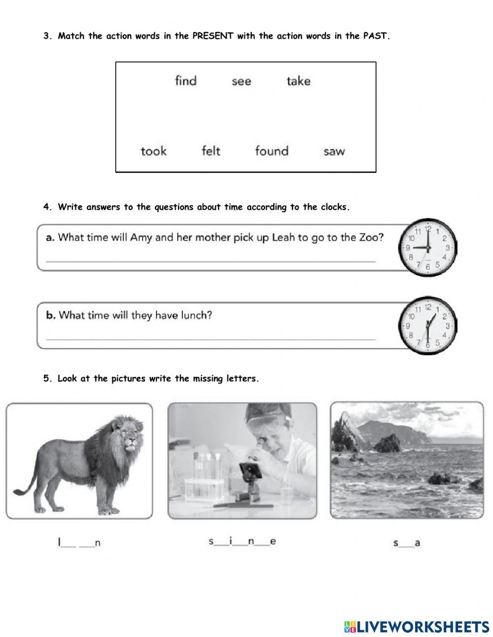 JUNE ENGLISH TEST 3A