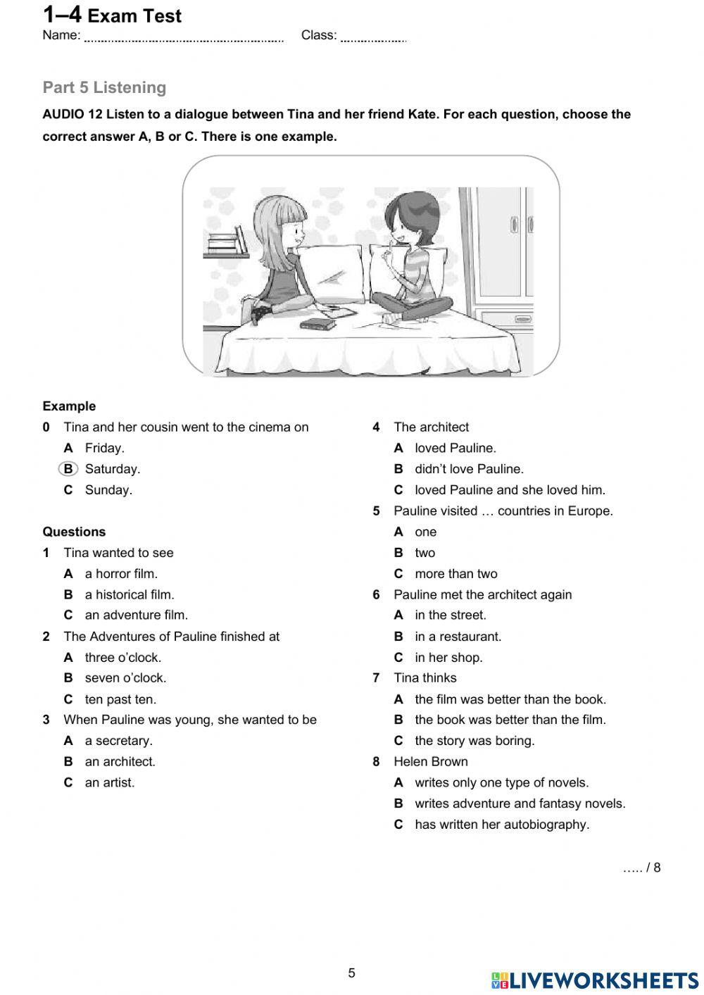 GG4 Mid-Year Exam Test 1-4