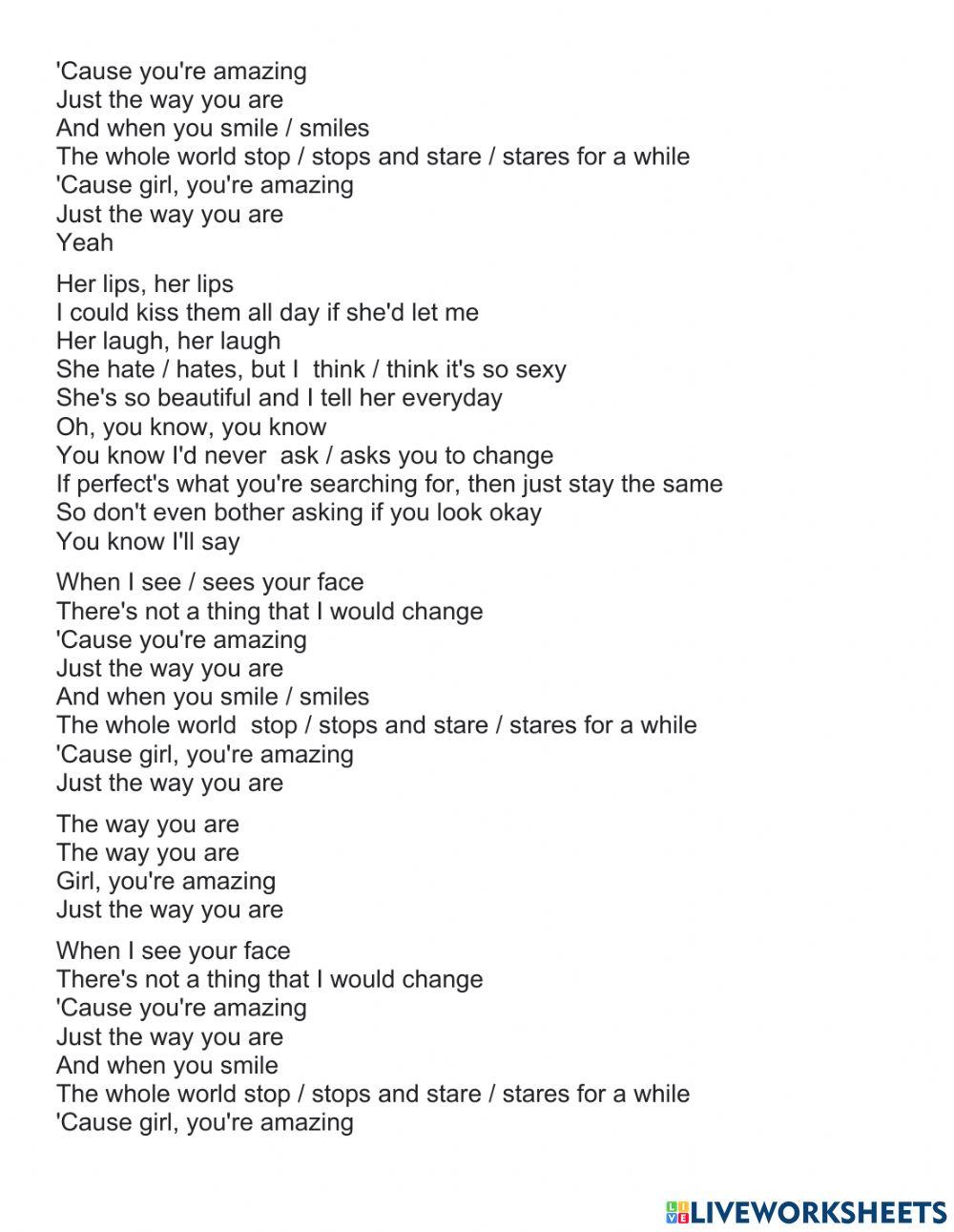 Simple Present + Adjectives