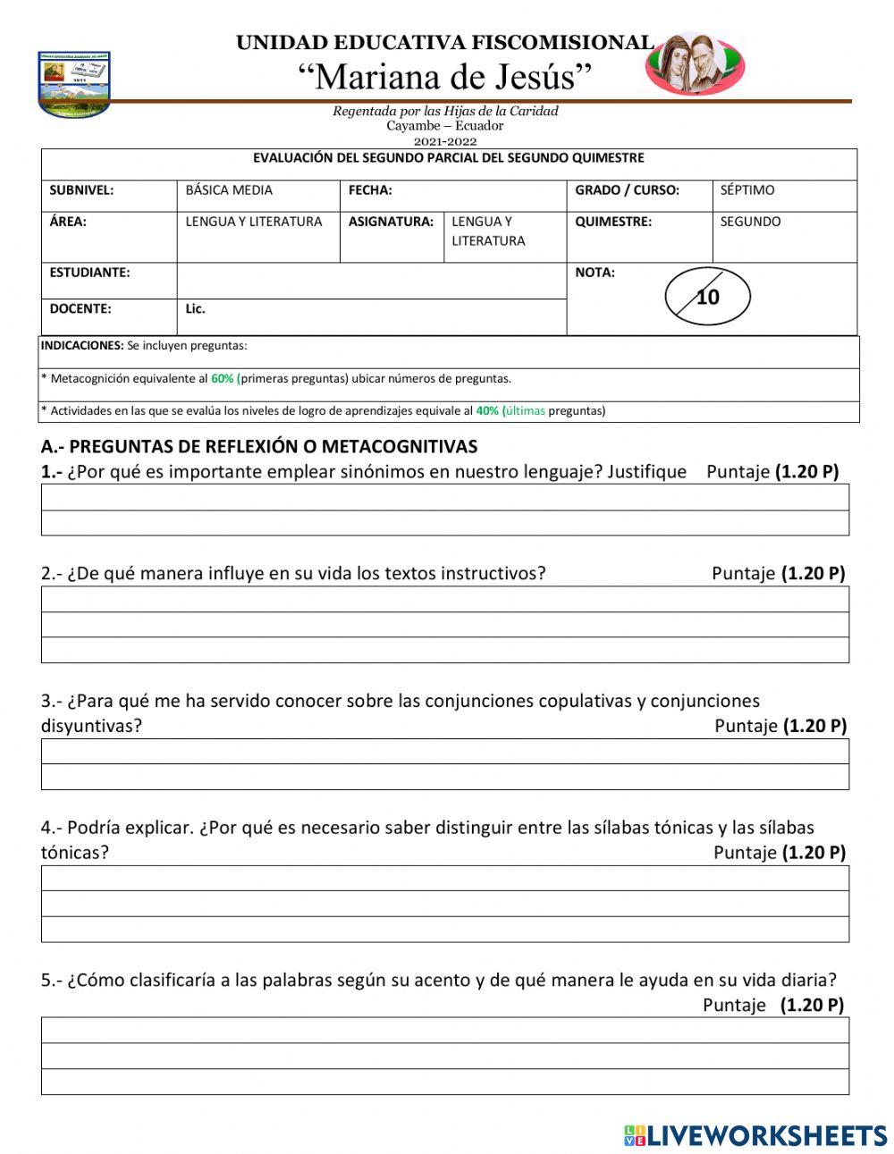 7Coki- Evaluación -LL