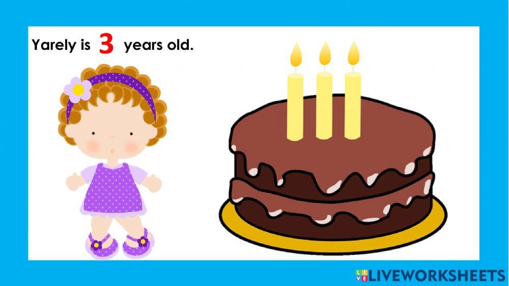 Listen and repeat: How old are you?