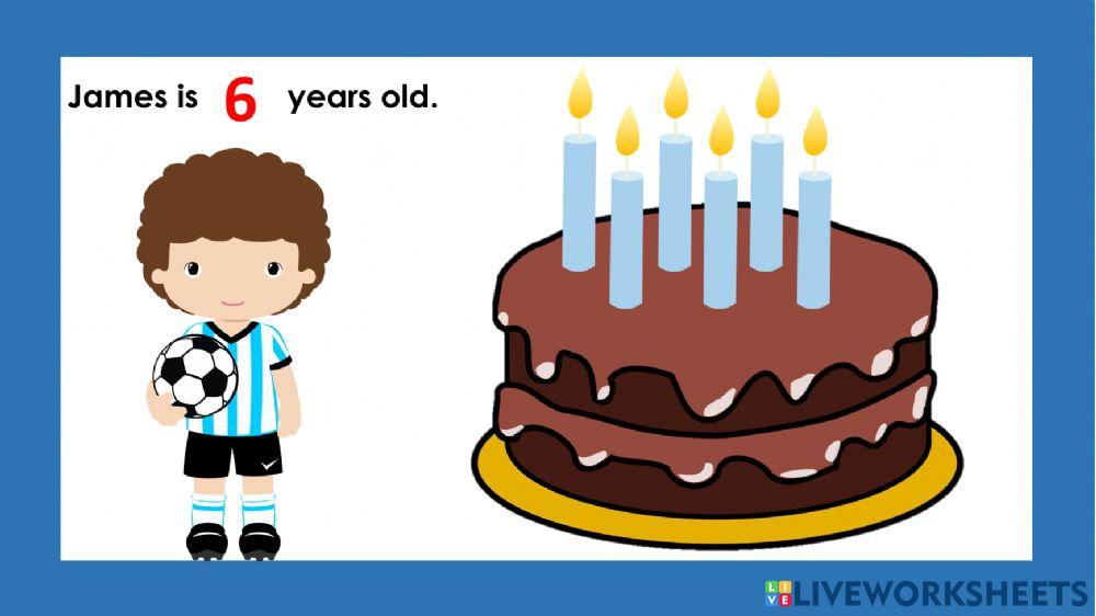 Listen and repeat: How old are you?