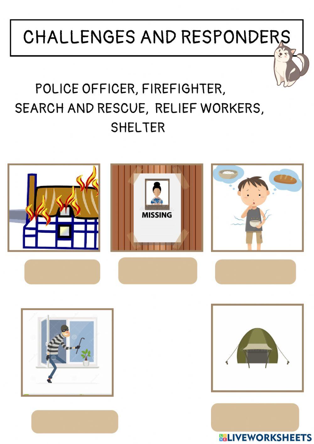 Challenges and Responders