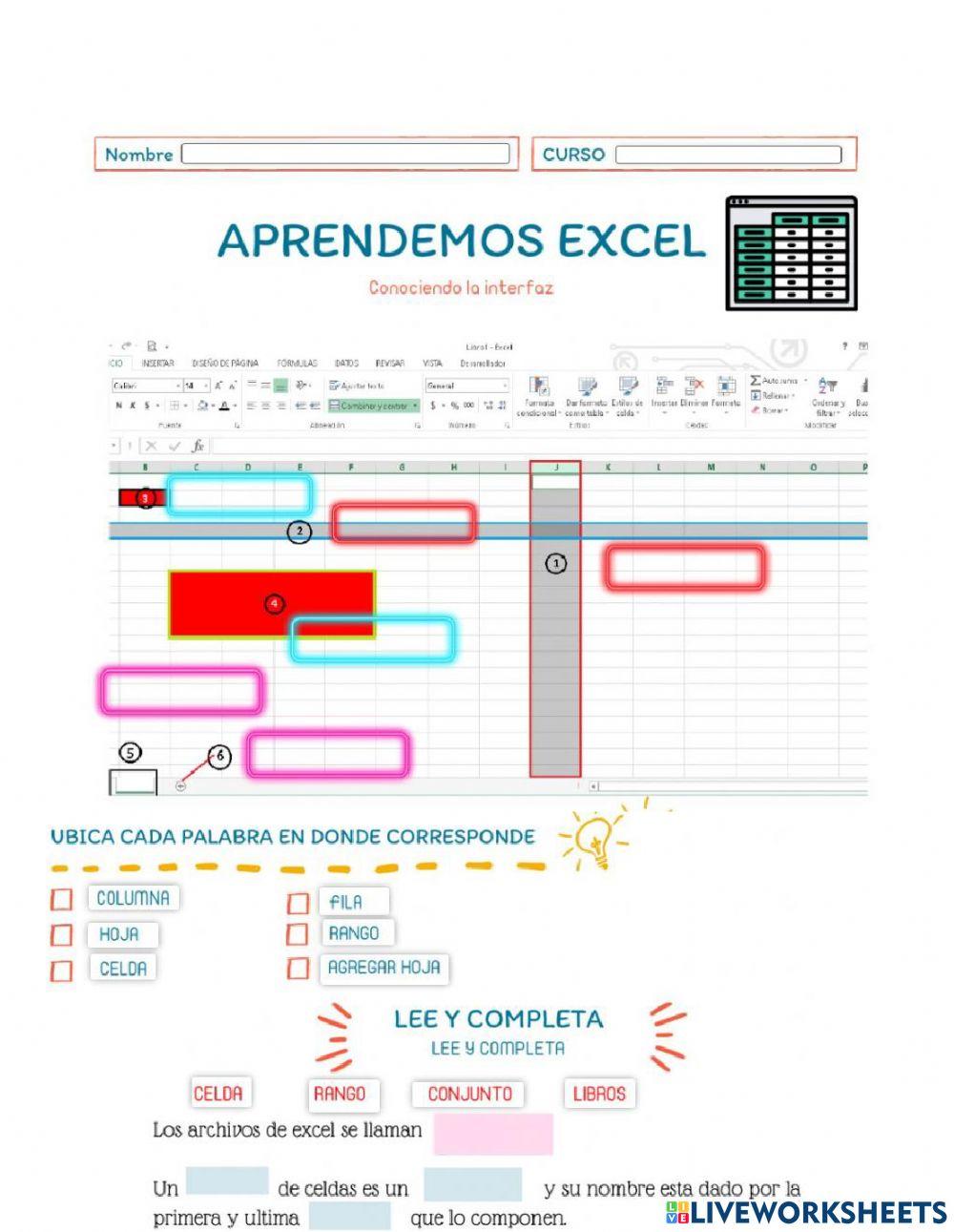 Conozcamos Excel