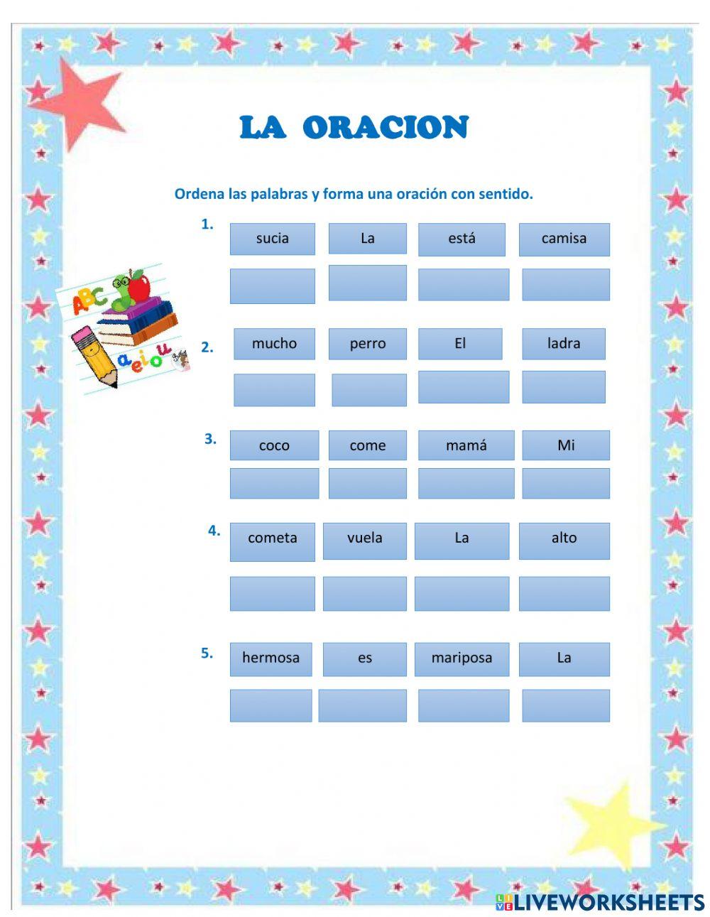 La oración