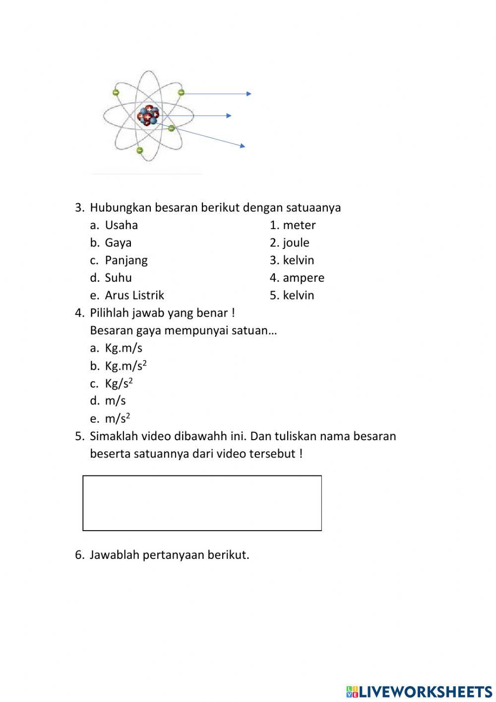 Quiz Fisika kelas 10