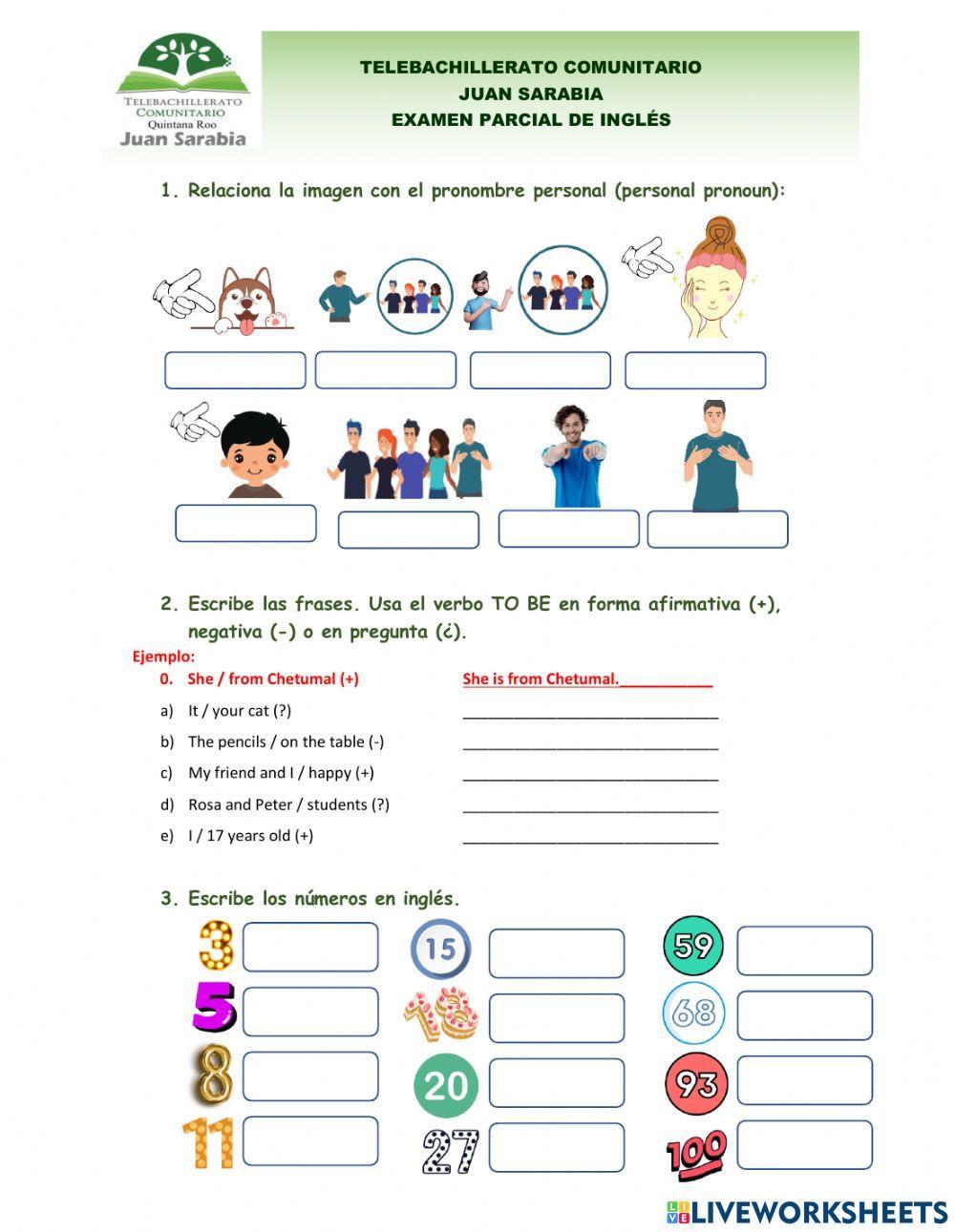 Presente simple verbo to be y otros verbos