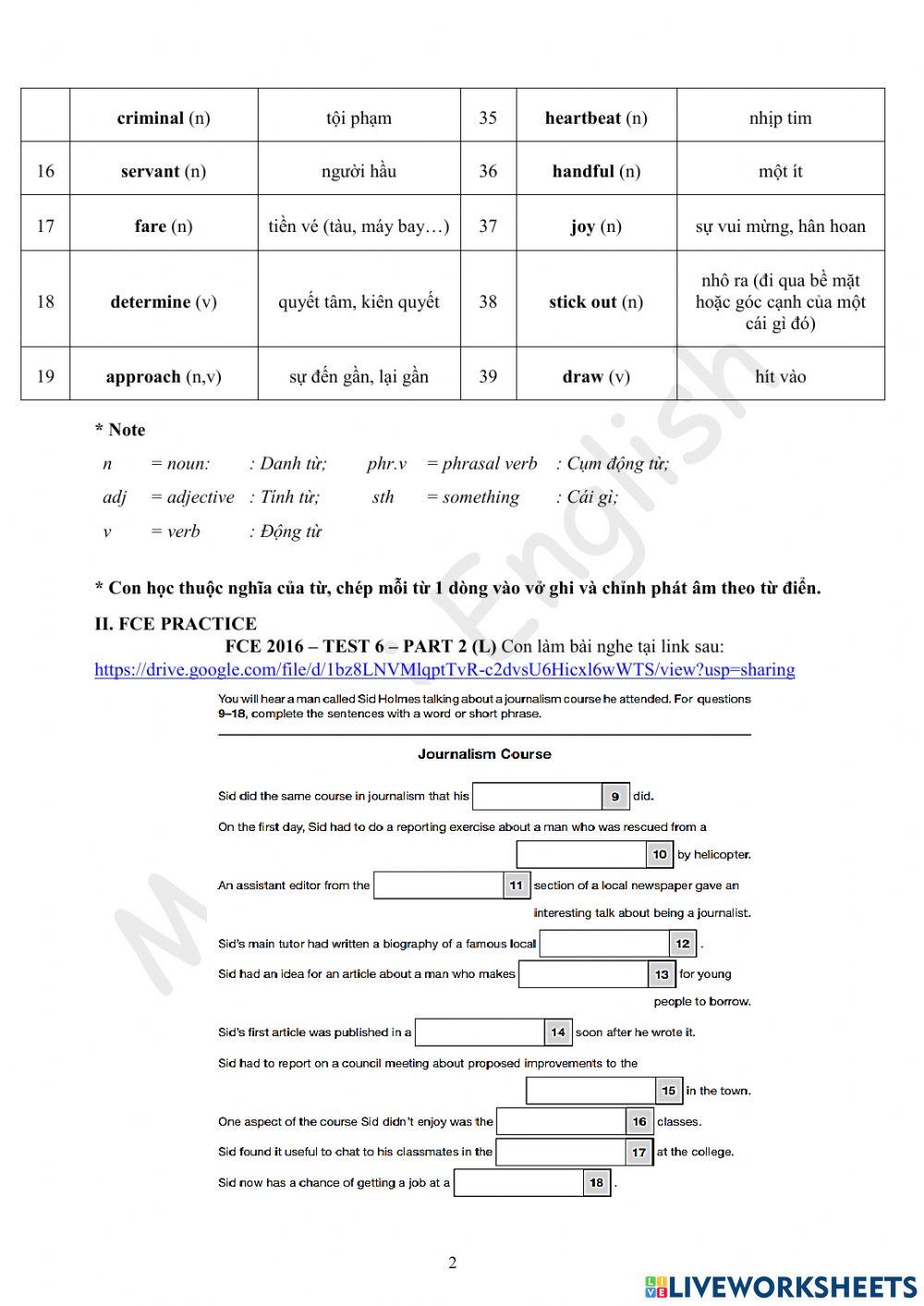 Foreign Teacher-GE8-U4-Vocabulary