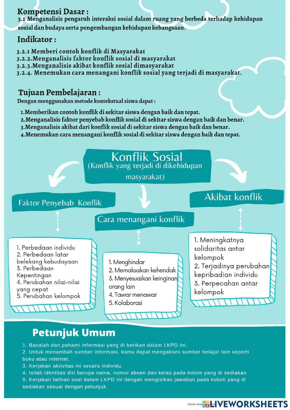 KONFLIK SOSIAL