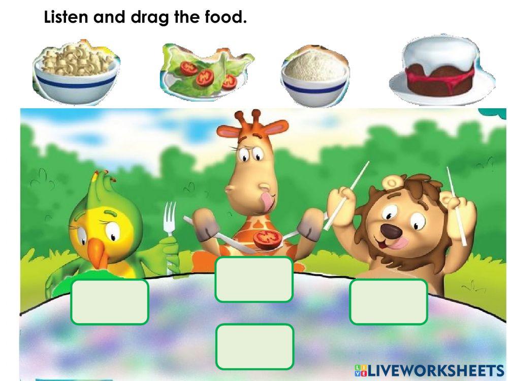 Vocabulary practicing