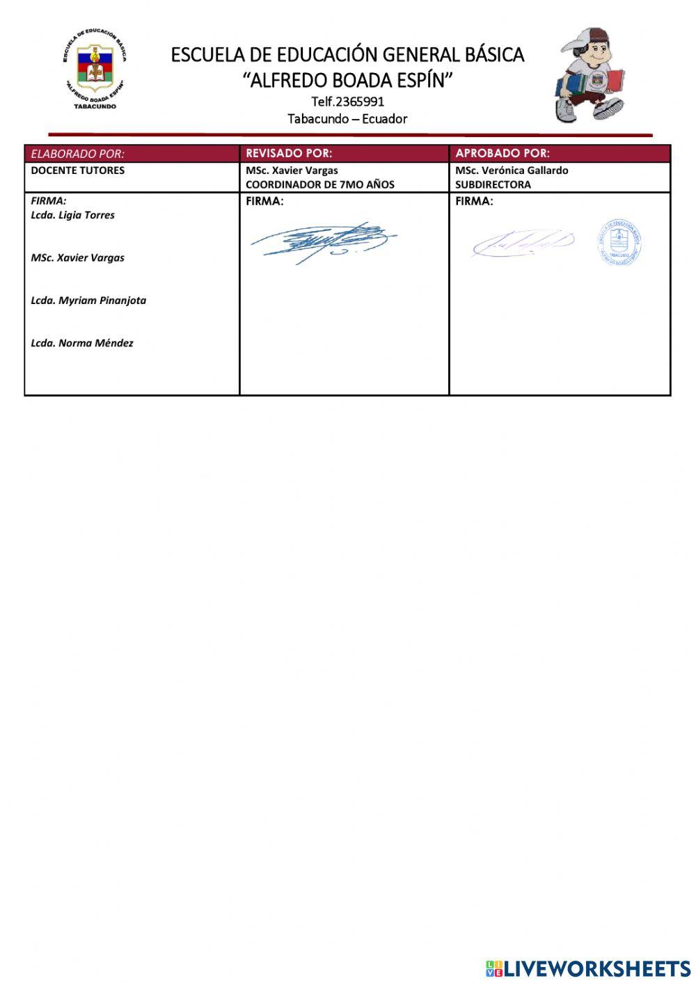 Examen de matemática