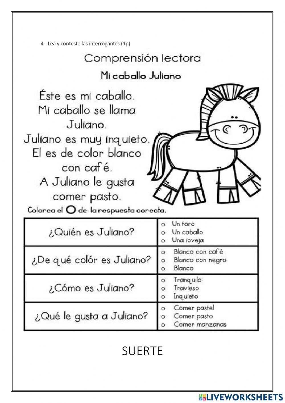 Evaluación l. literatura