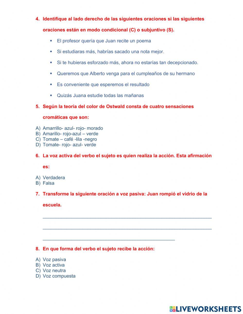 Lengua y literatura septimo