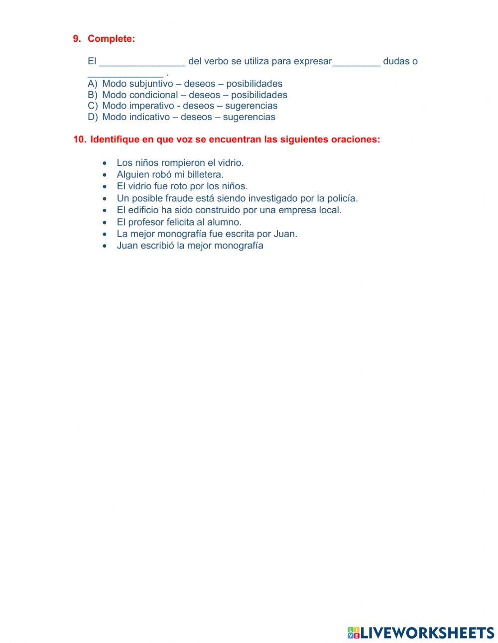 Lengua y literatura septimo