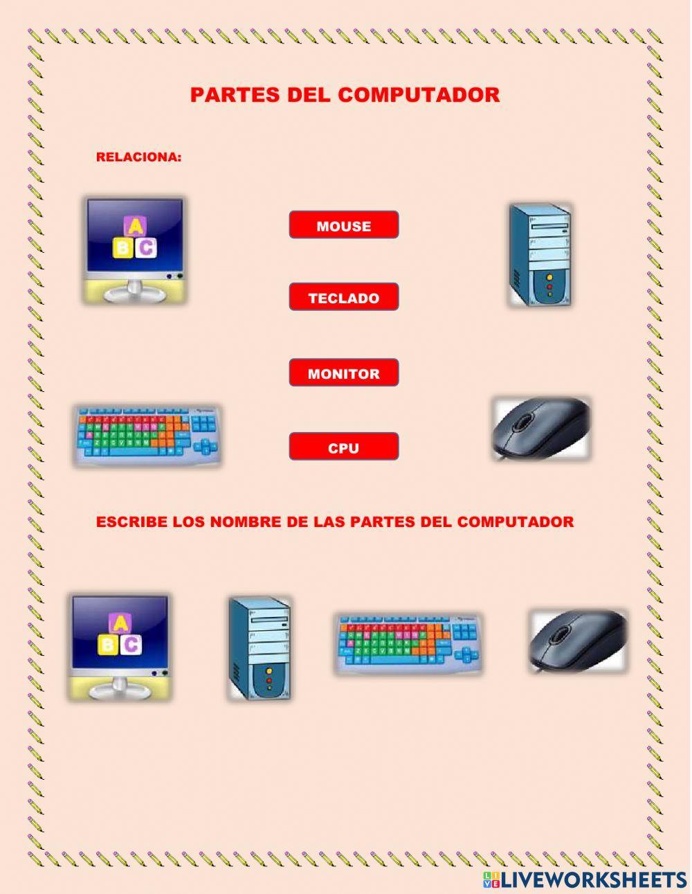 Partes del computador