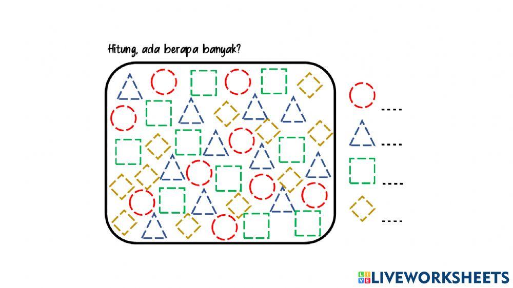 Menghitung Bentuk (Sedang-1)