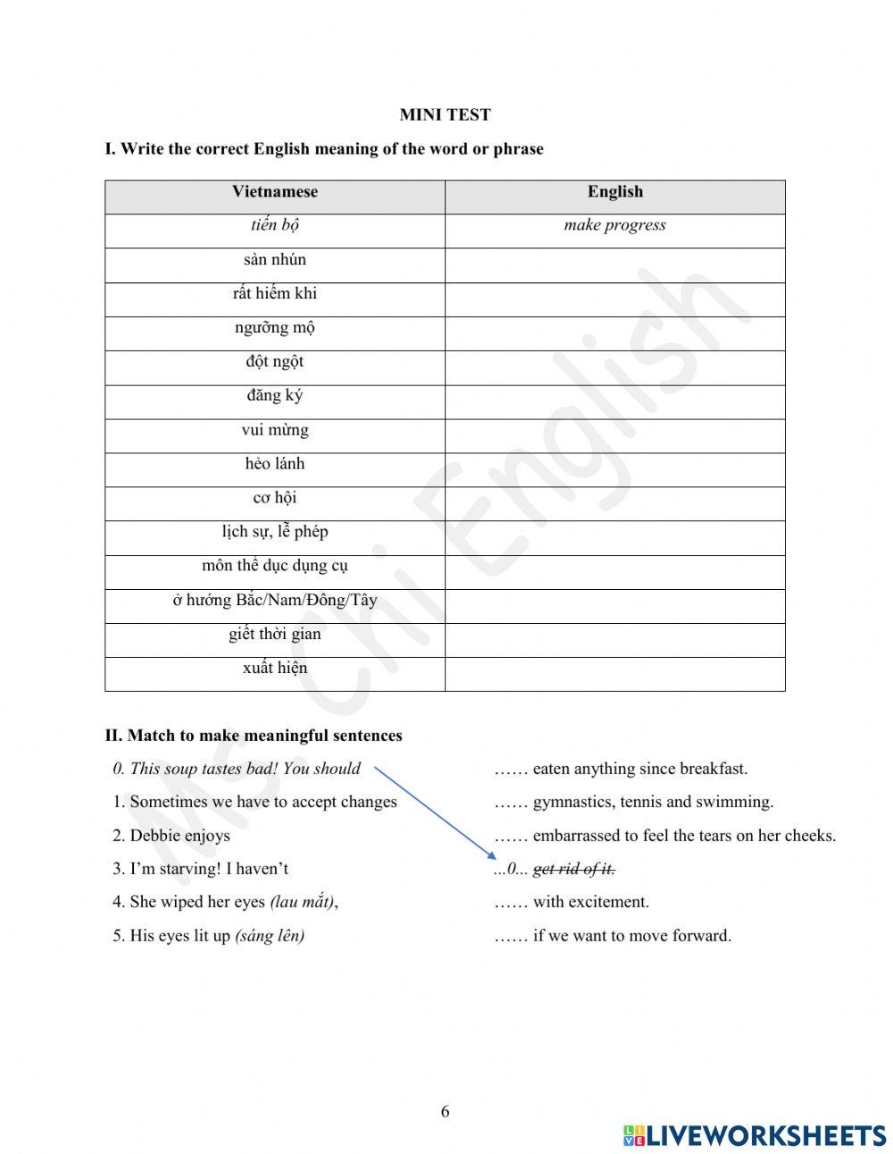 Foreign Teacher-GOLDA2+-U4-VOCAB