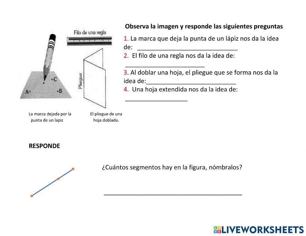 Lineas, puntos, rectas