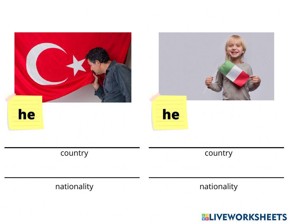 Countries and Nationalities (Go Getter 2+Ukraine)