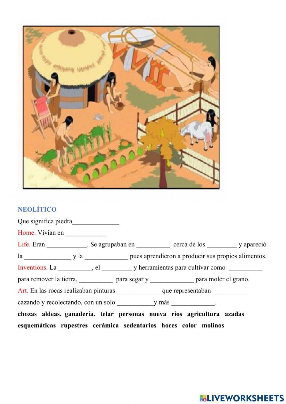 Neolitíco y edad de los metales