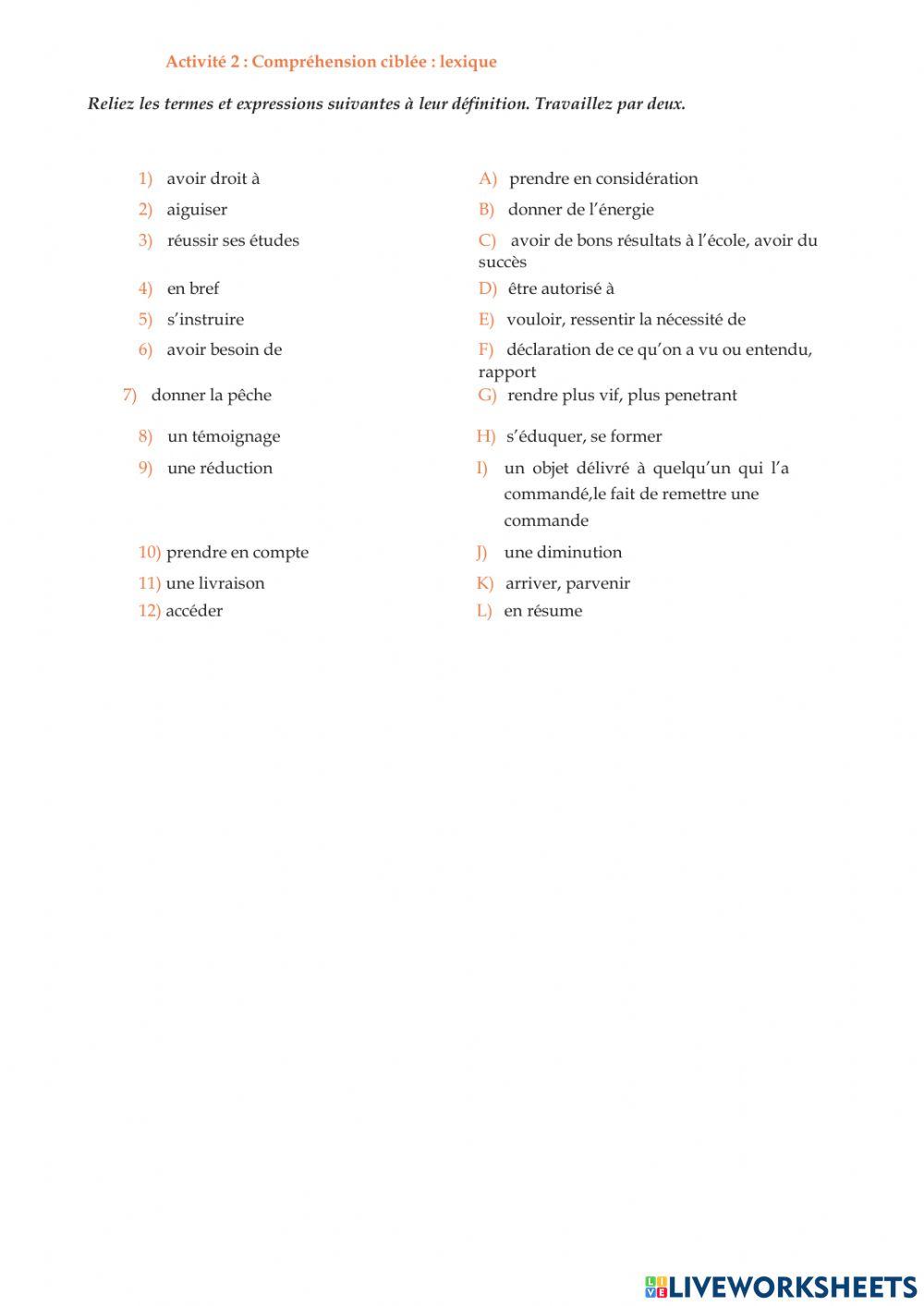 Exam: Les comunications