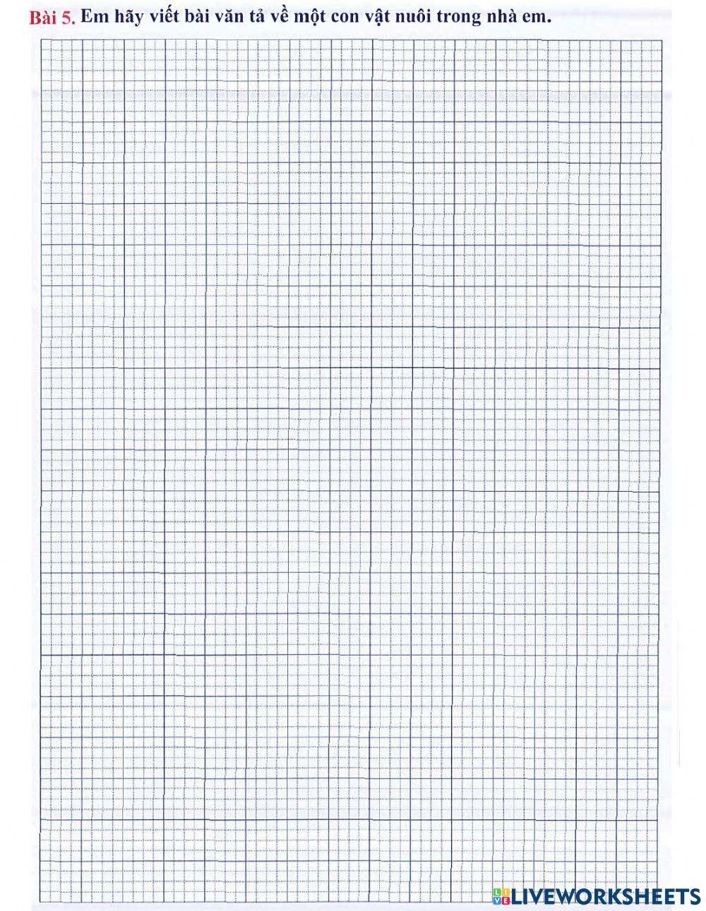 Tiếng Việt 4 lên 5 - Dạng 7: Tập làm văn