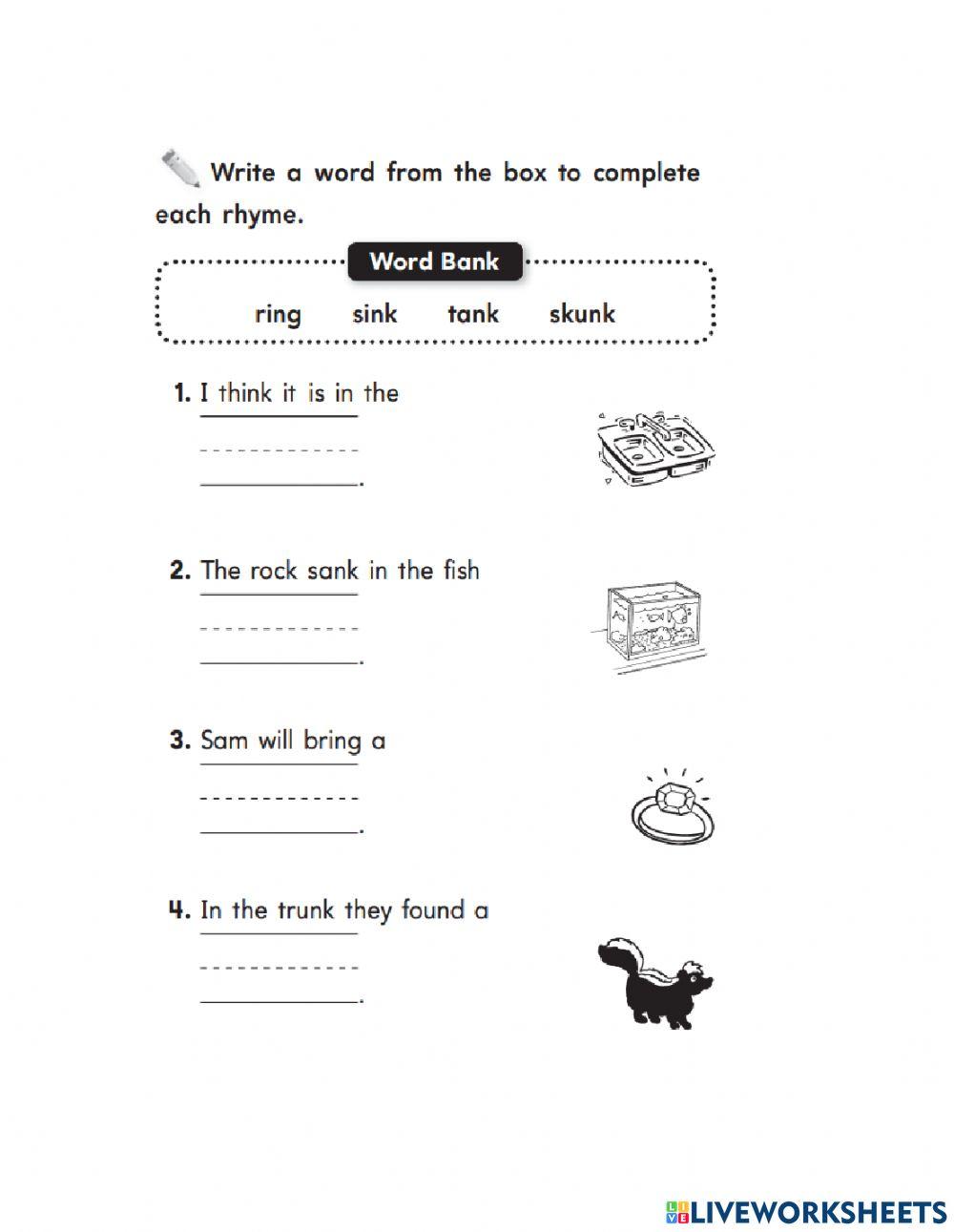 Phonics Exam