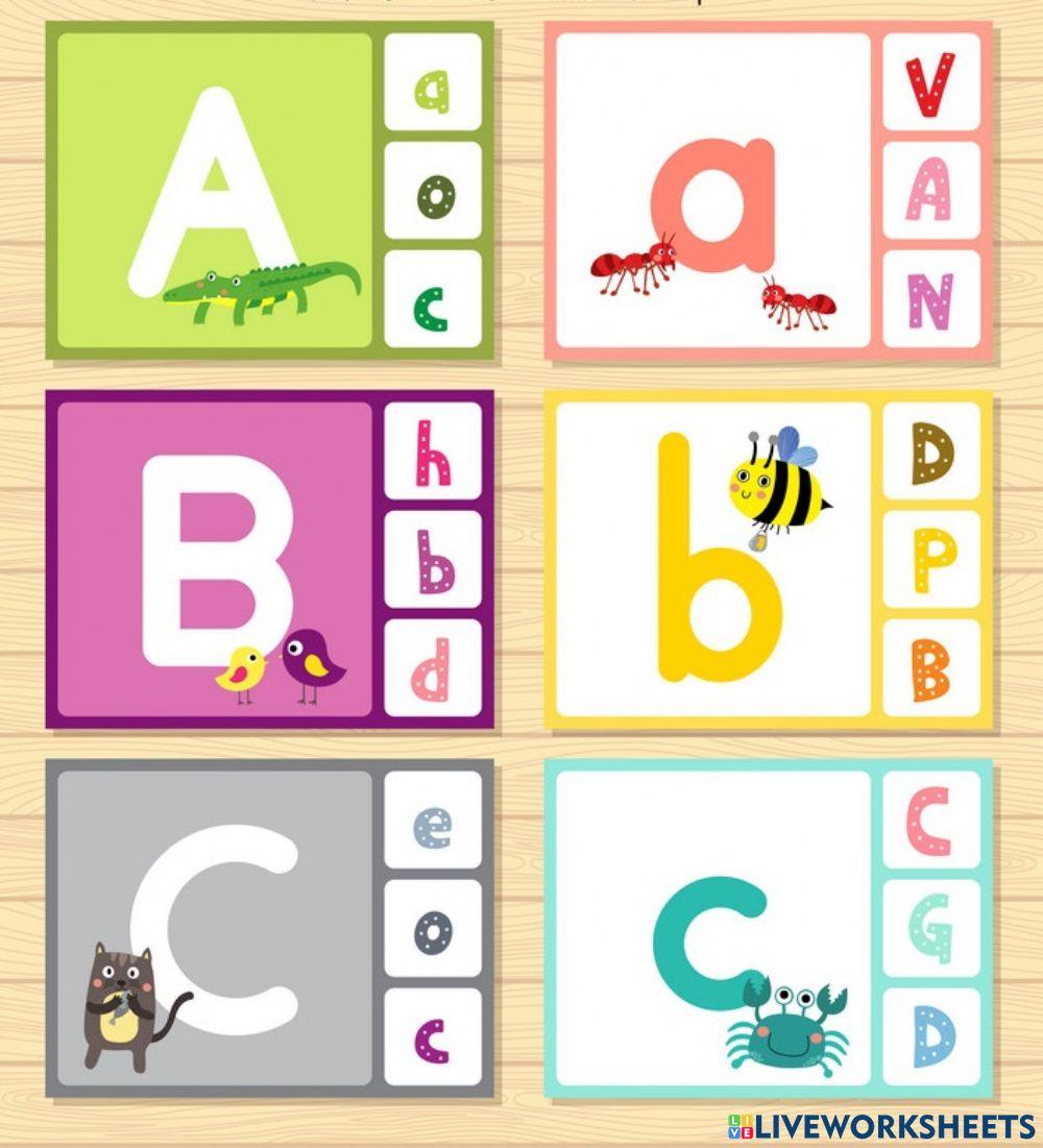 Choose the right letter