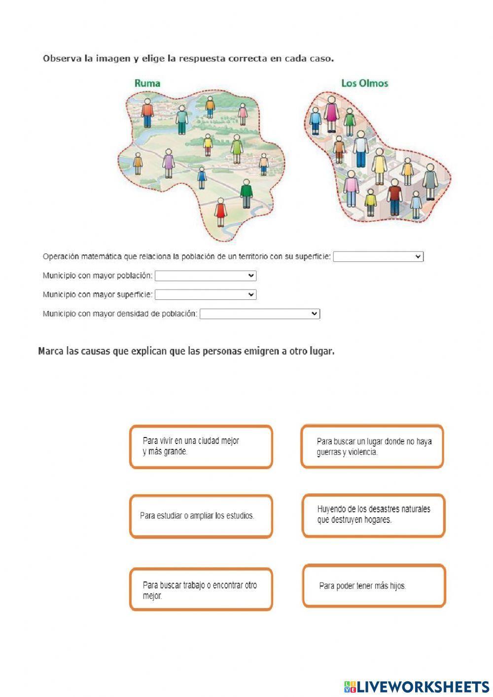 La población Cuarto de Primaria