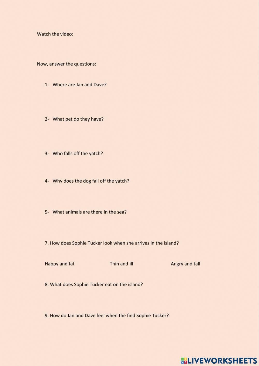 An Incredible Adventure - Present Simple