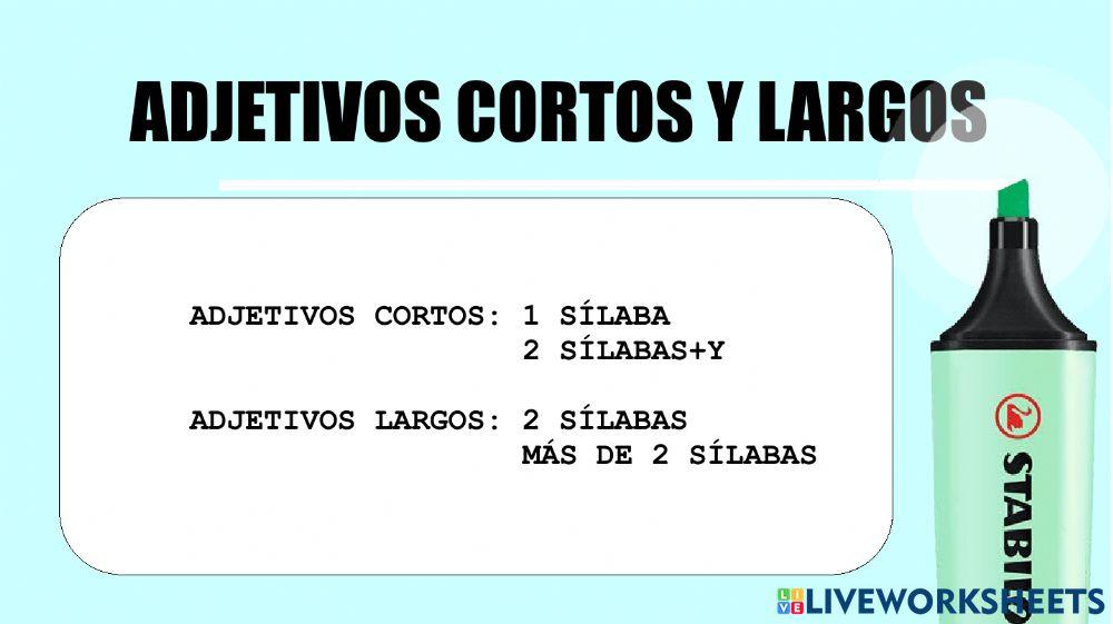 Comparative vs superlative