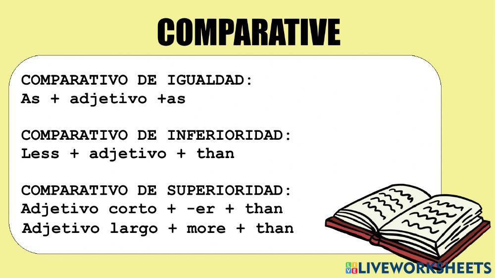Comparative vs superlative