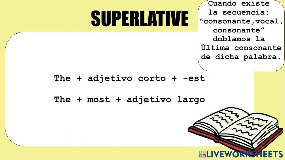Comparative vs superlative