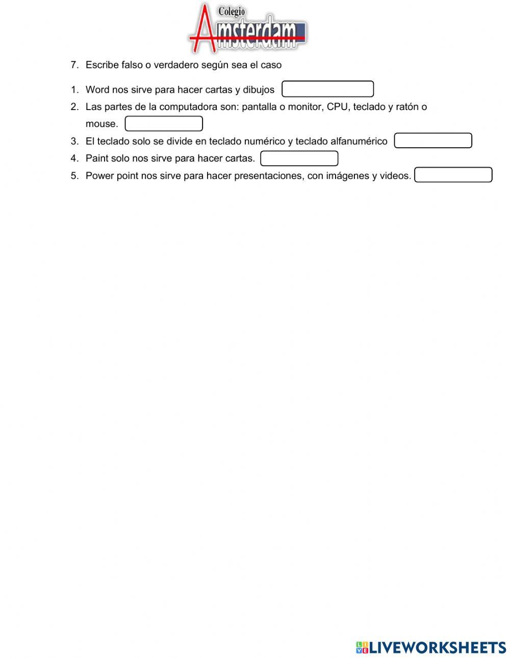 Evaluacion computacion
