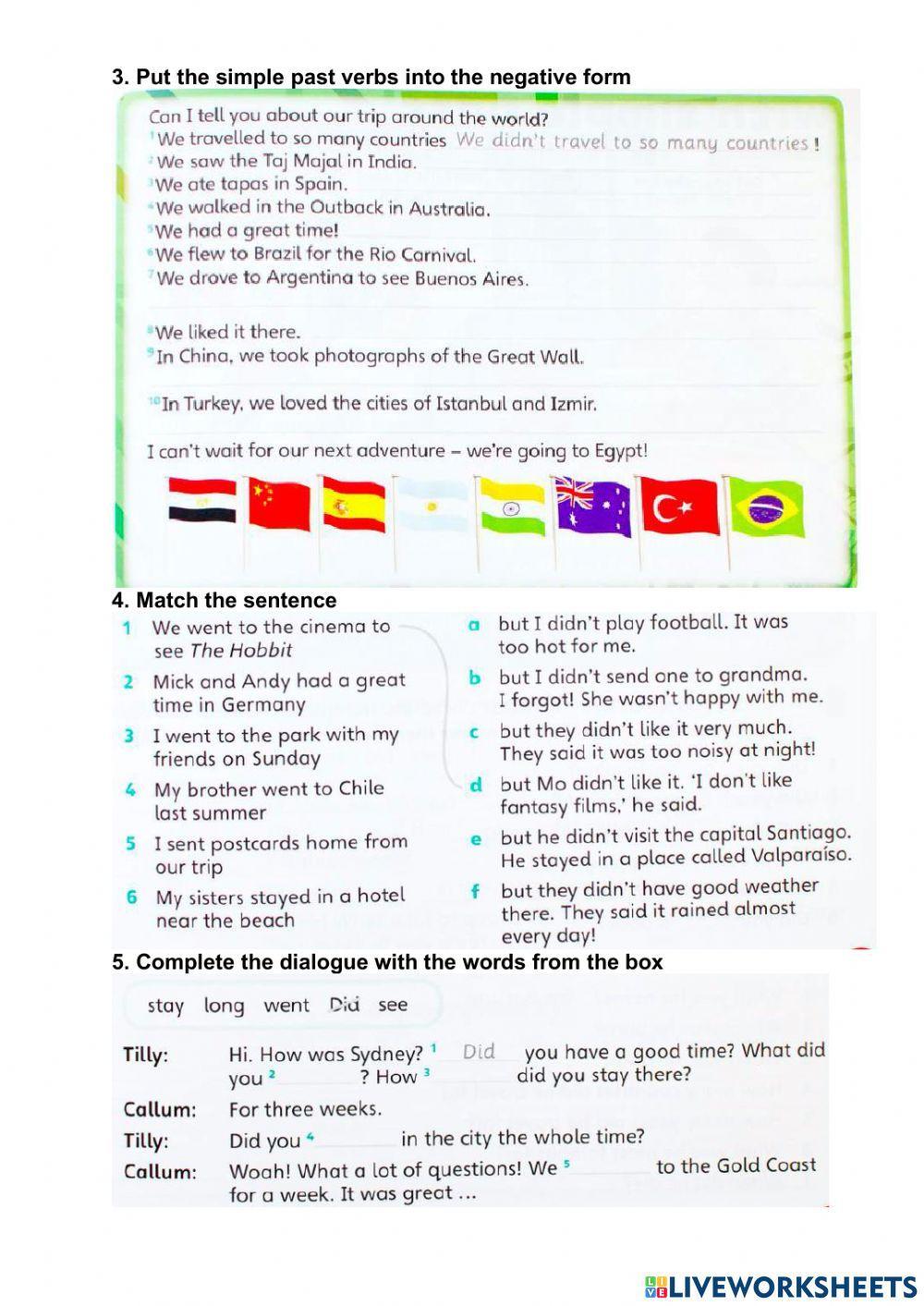 Simple past - NEGATIVE AND QUESTION FORM Simple past - NEGATIVE AND QUESTION FORM