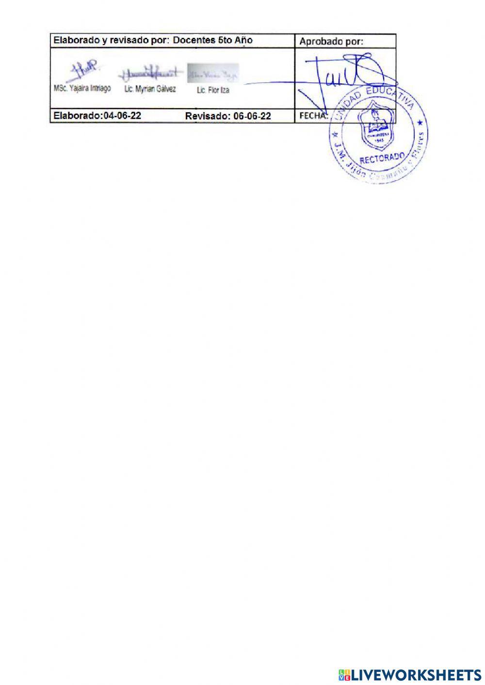 ECA evaluación de los aprendizajes