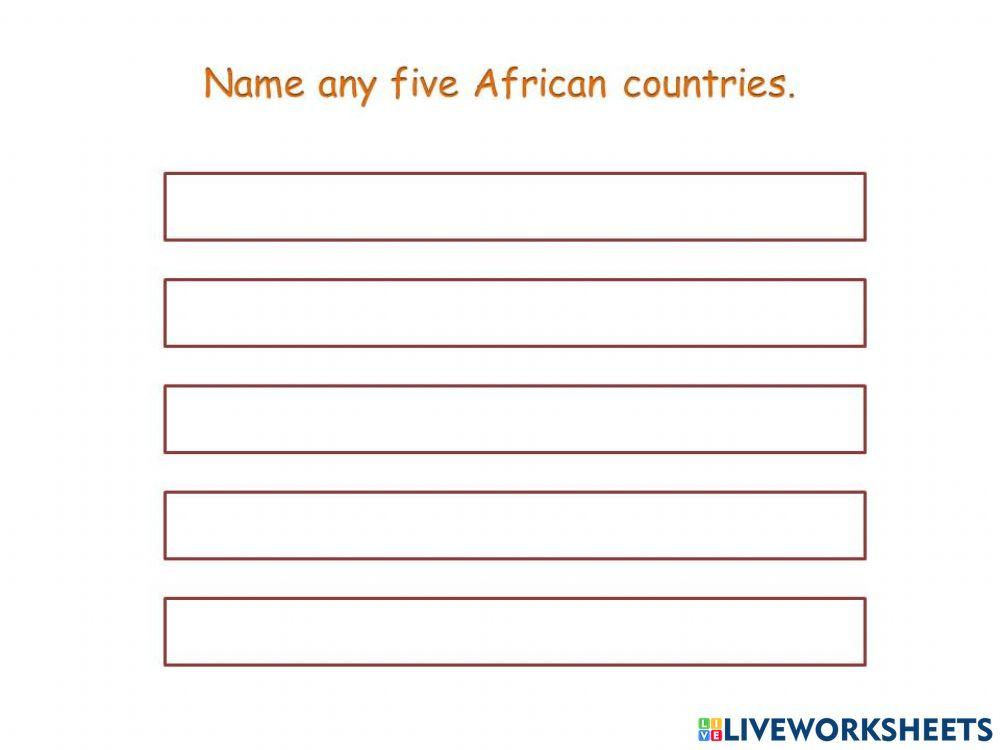 African Countries