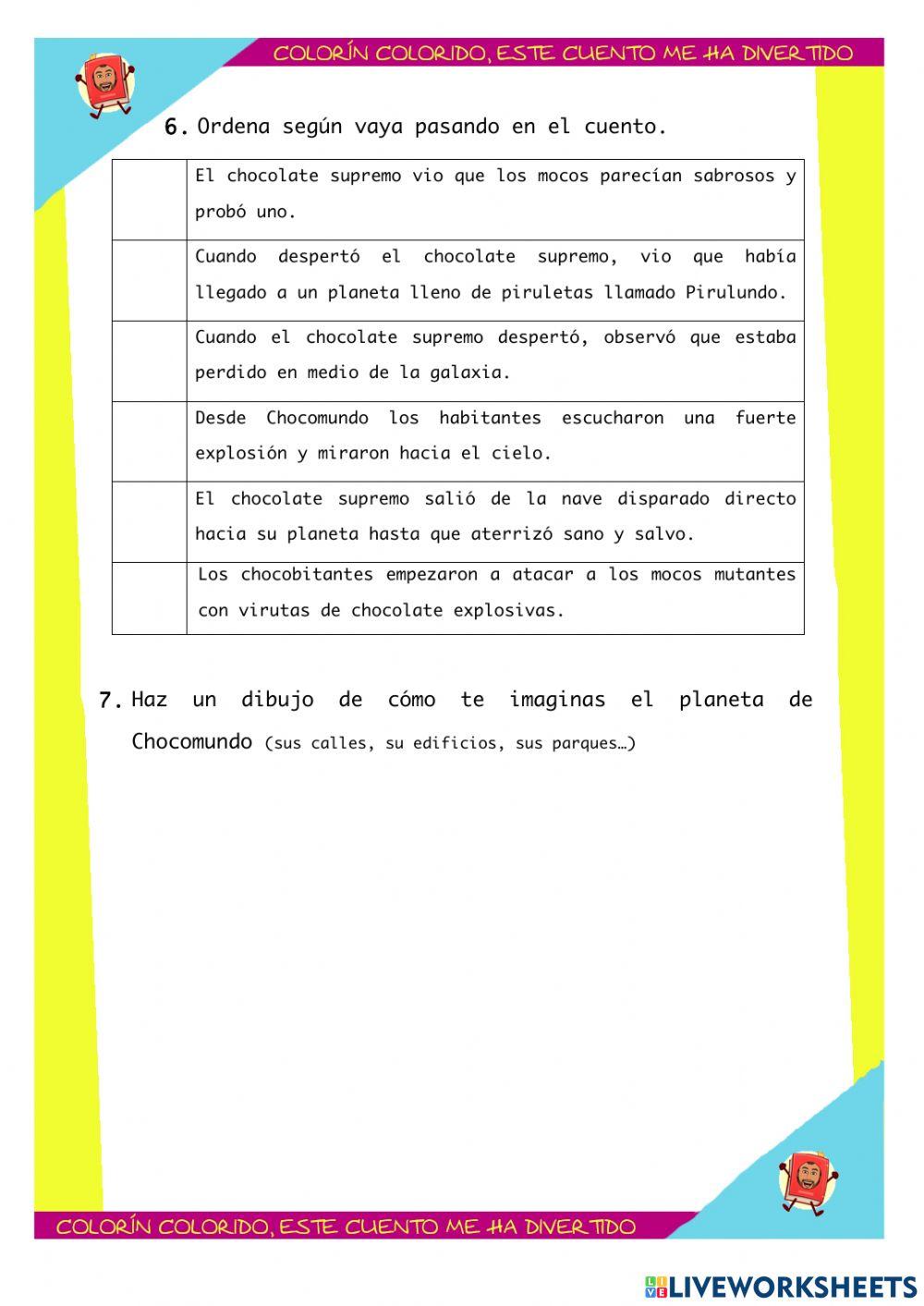 El chocolate intergaláctico