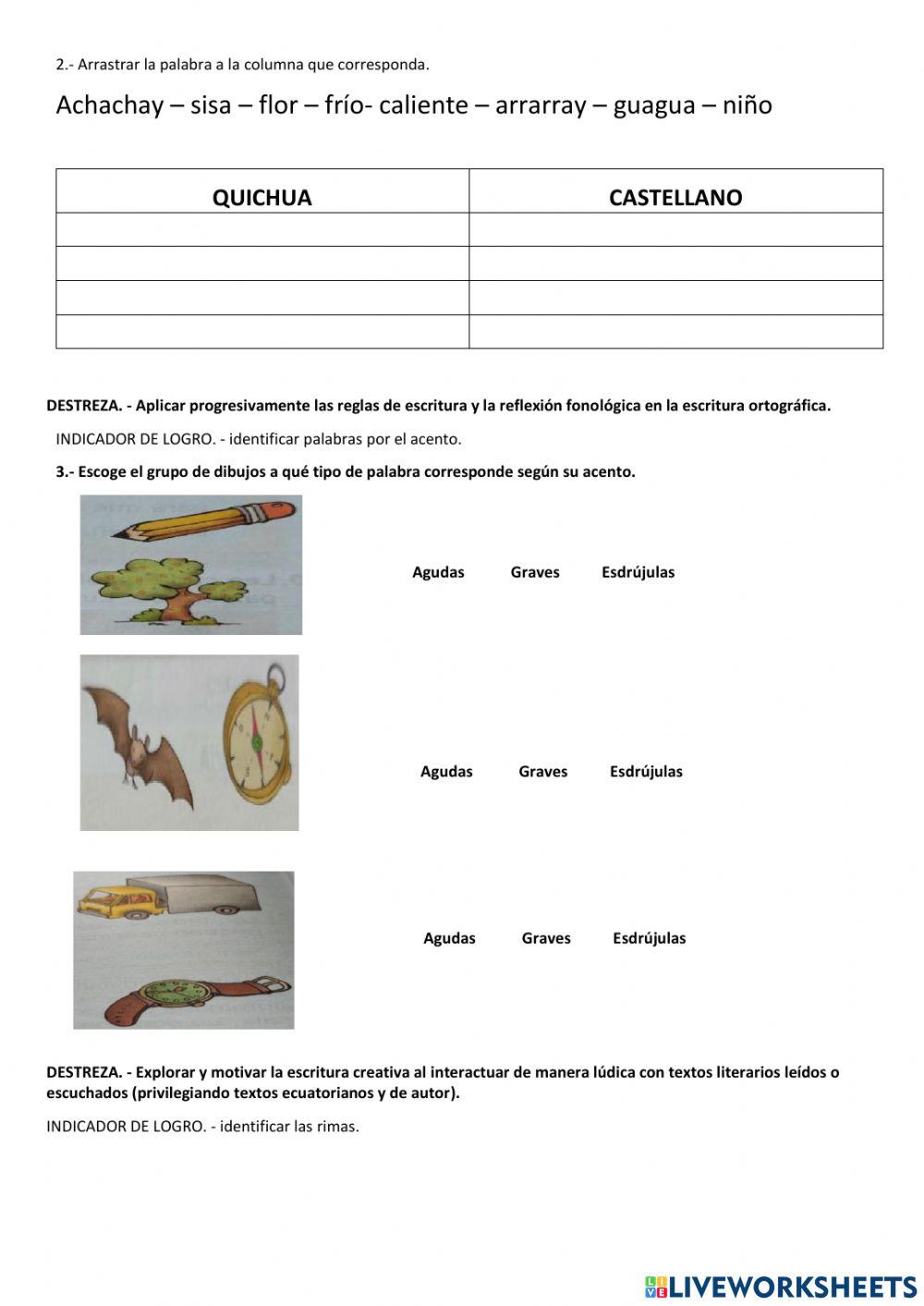 Examan II Q Lengua y Literatura