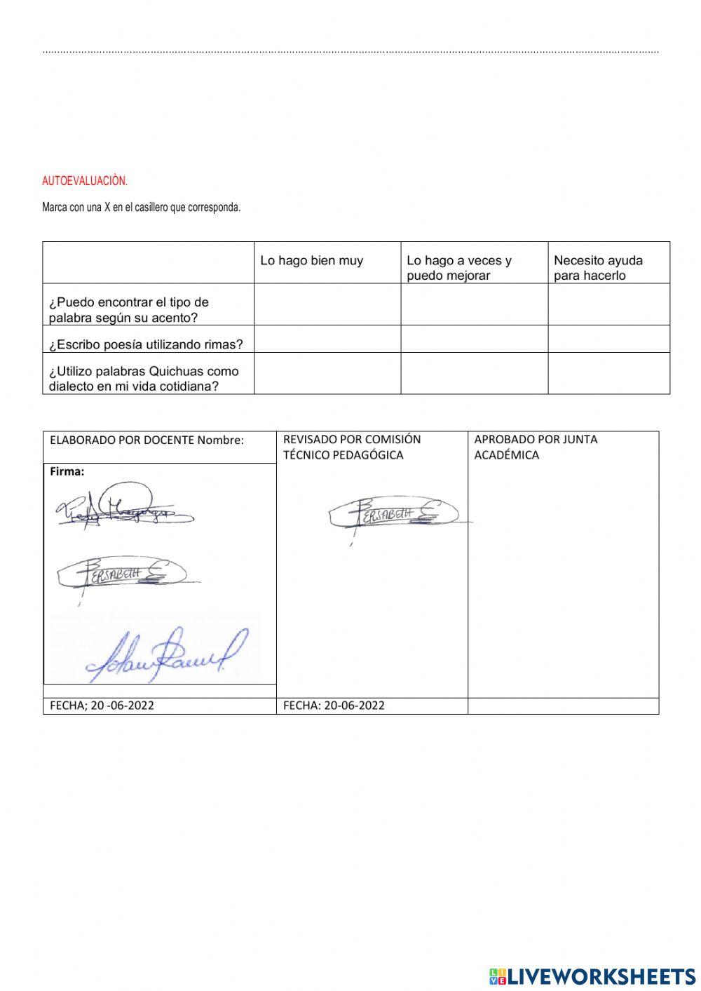 Examan II Q Lengua y Literatura