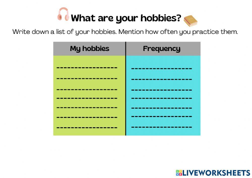 Hobbies