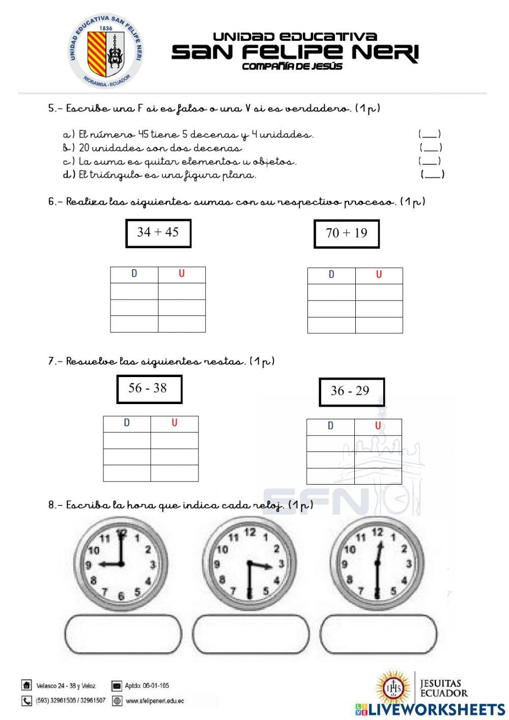 Evaluación Emat