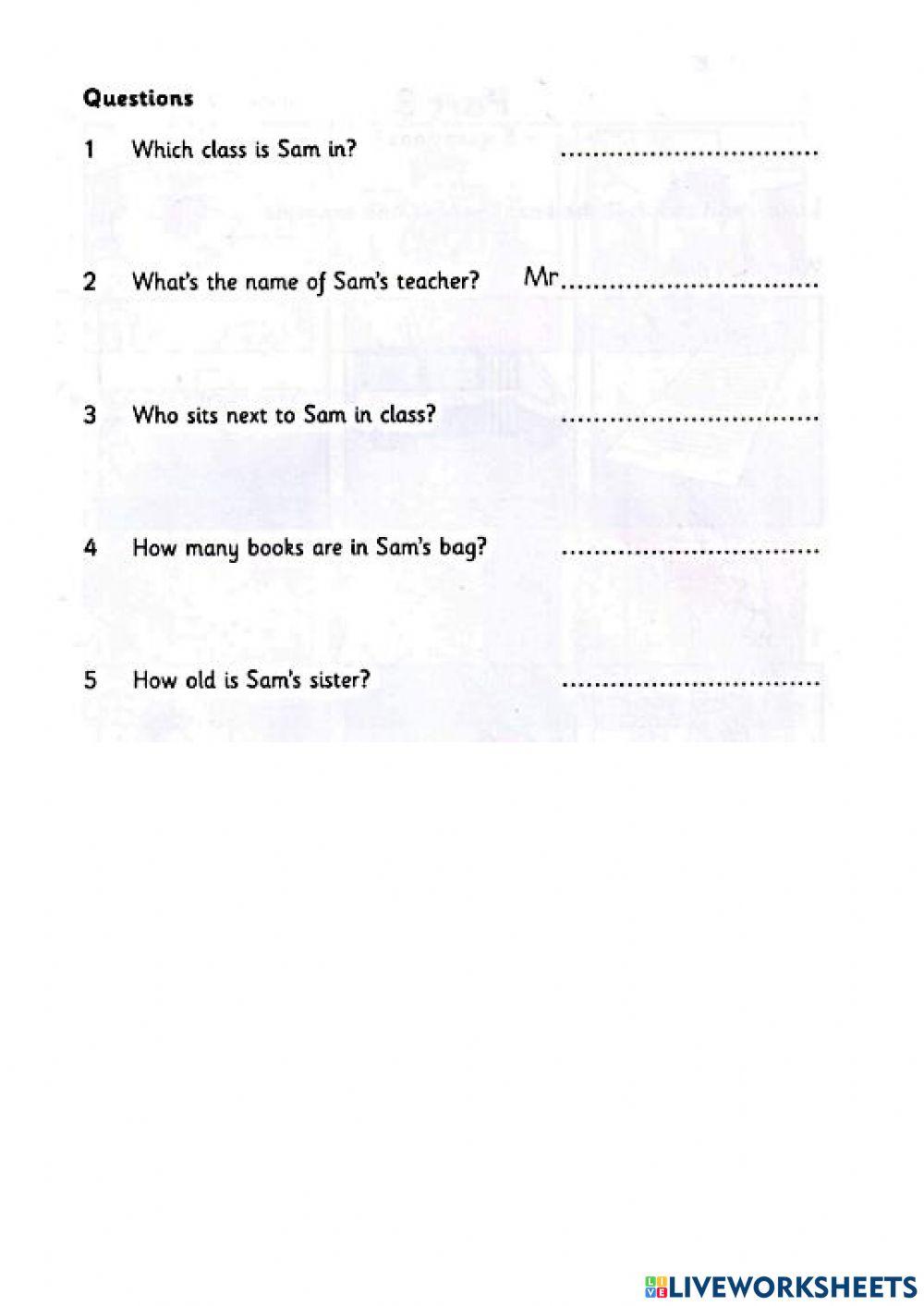 Listen and choose Starters