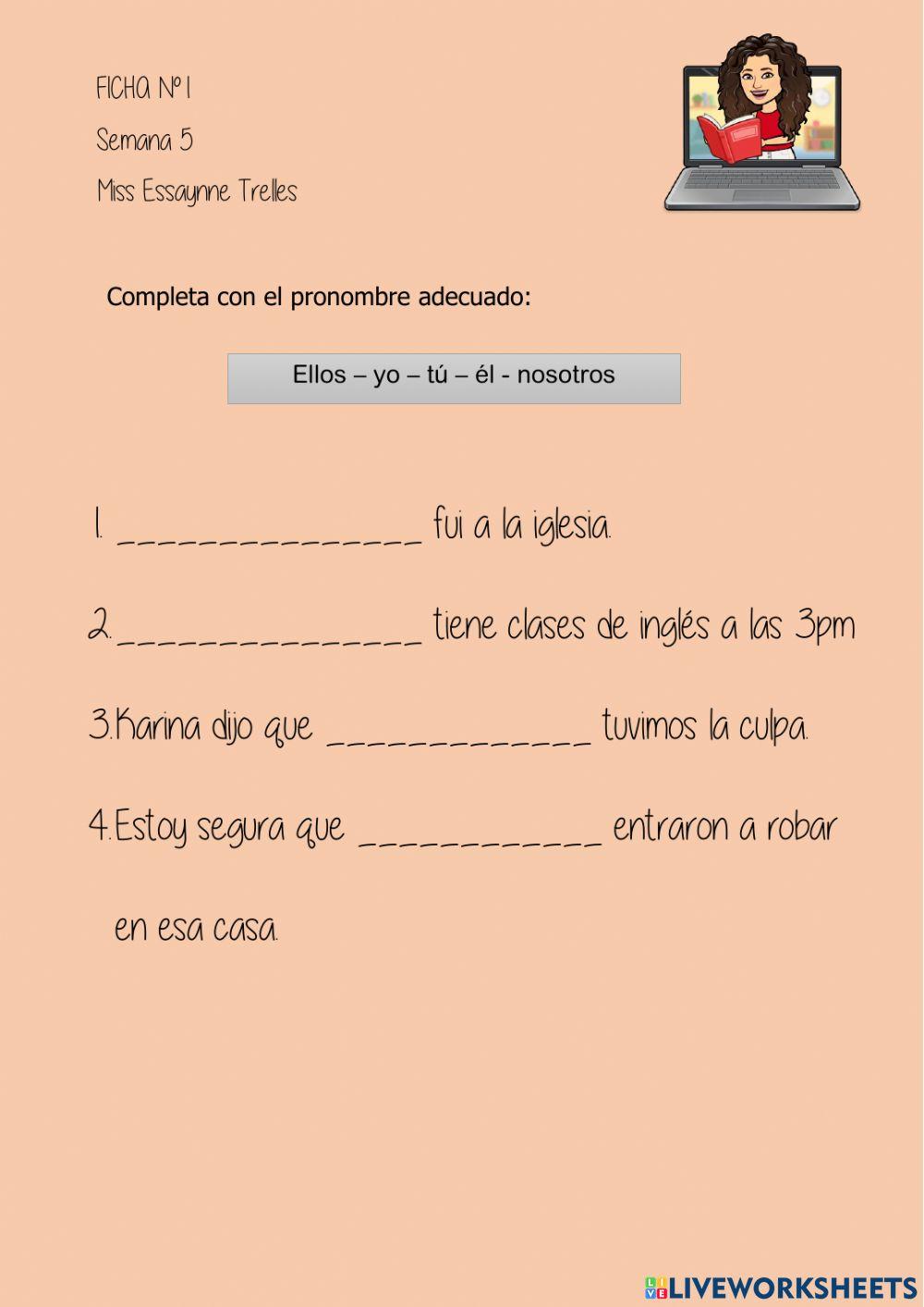 Pronmbres - semana 5