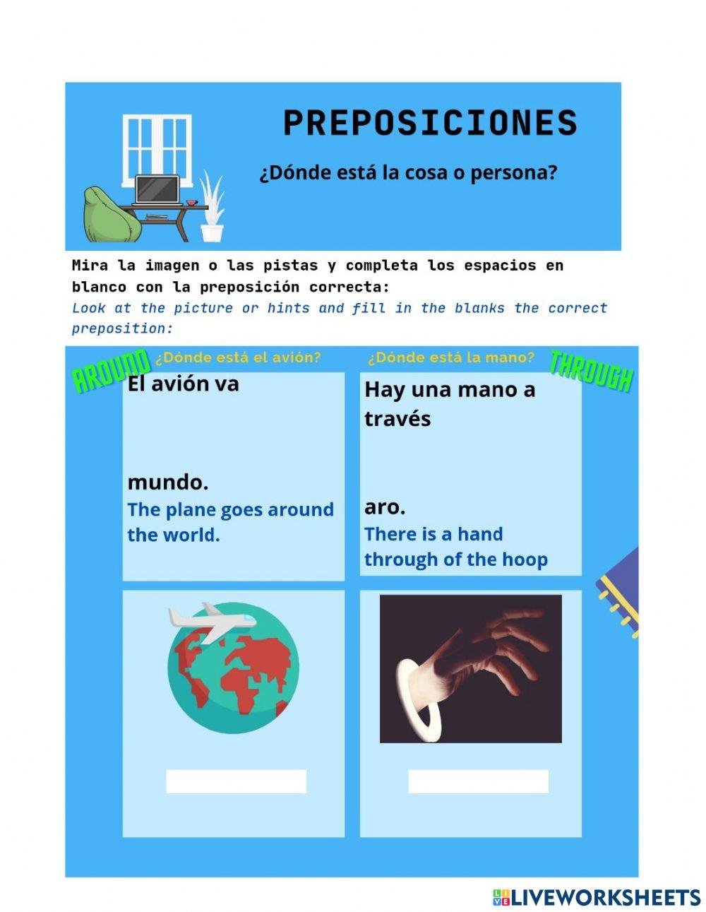 Las preposiciones 1