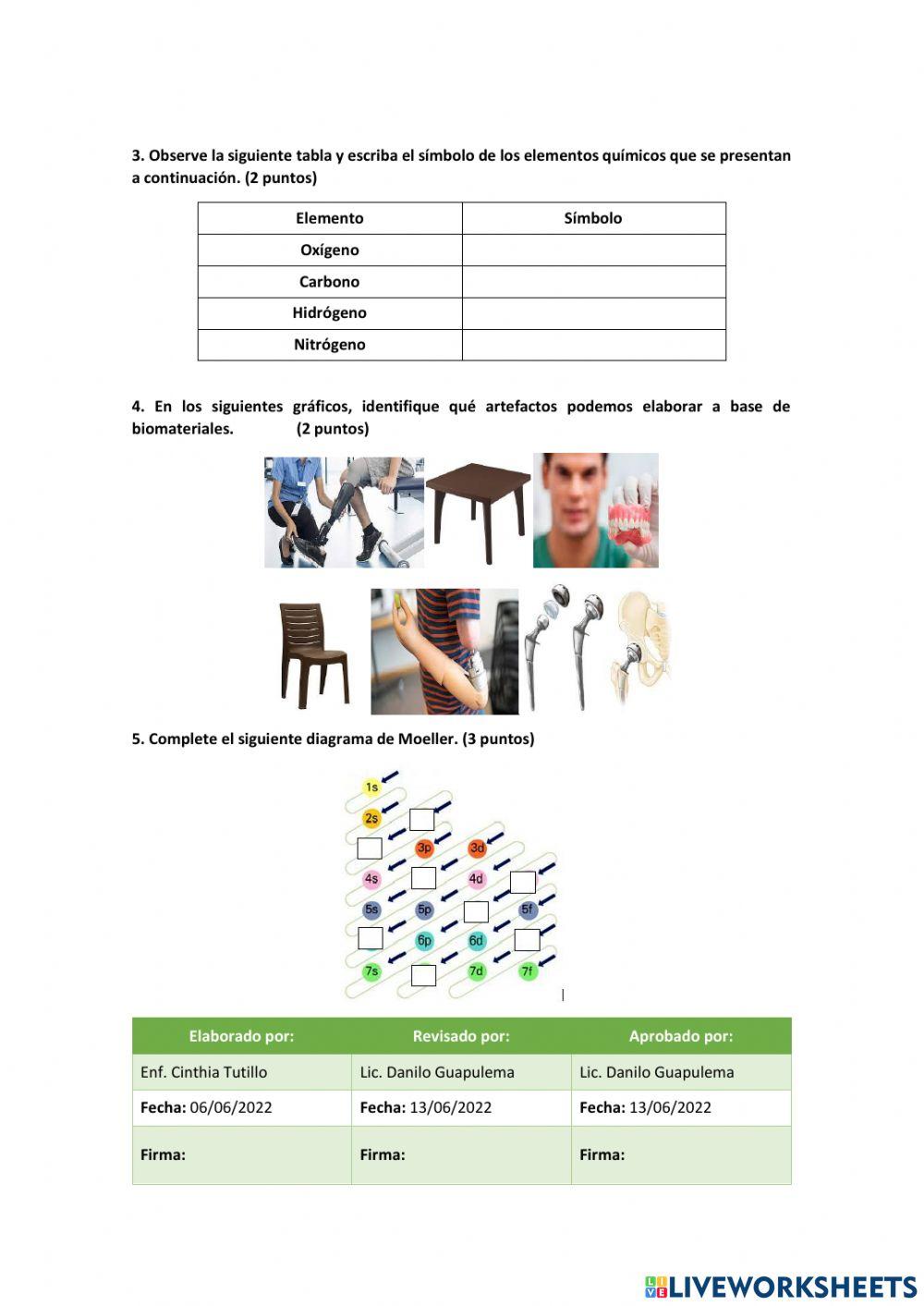 1 BGU- Química Adaptación