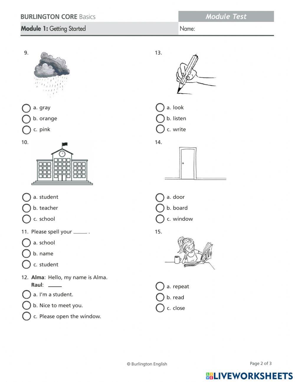 Unit 1.7.1 Practice Review 