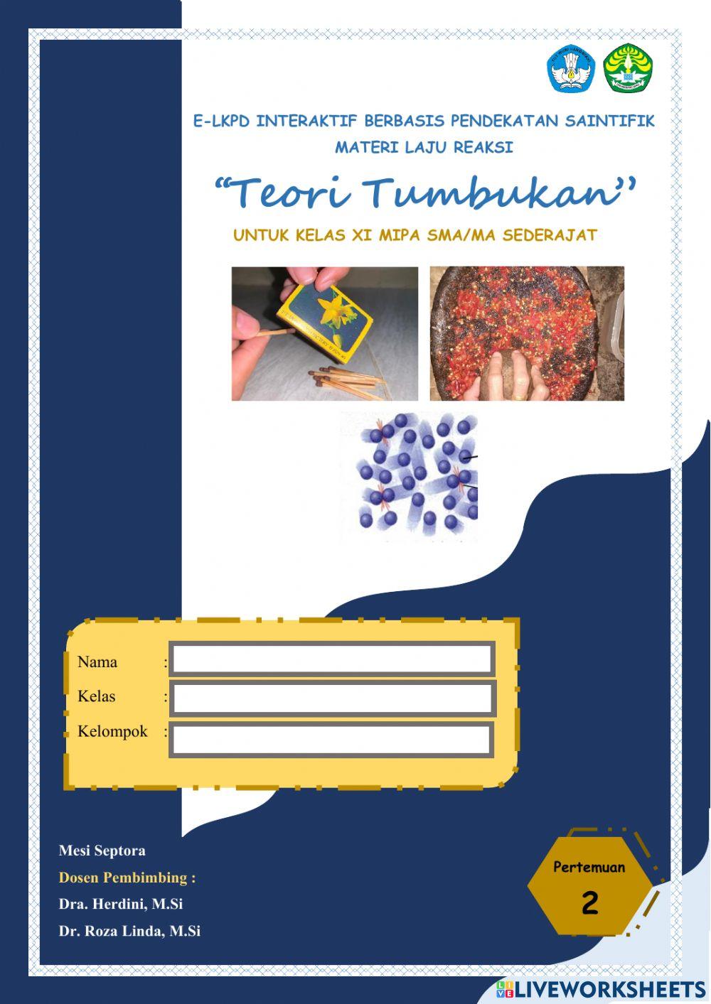 Teori Tumbukan Bagian I