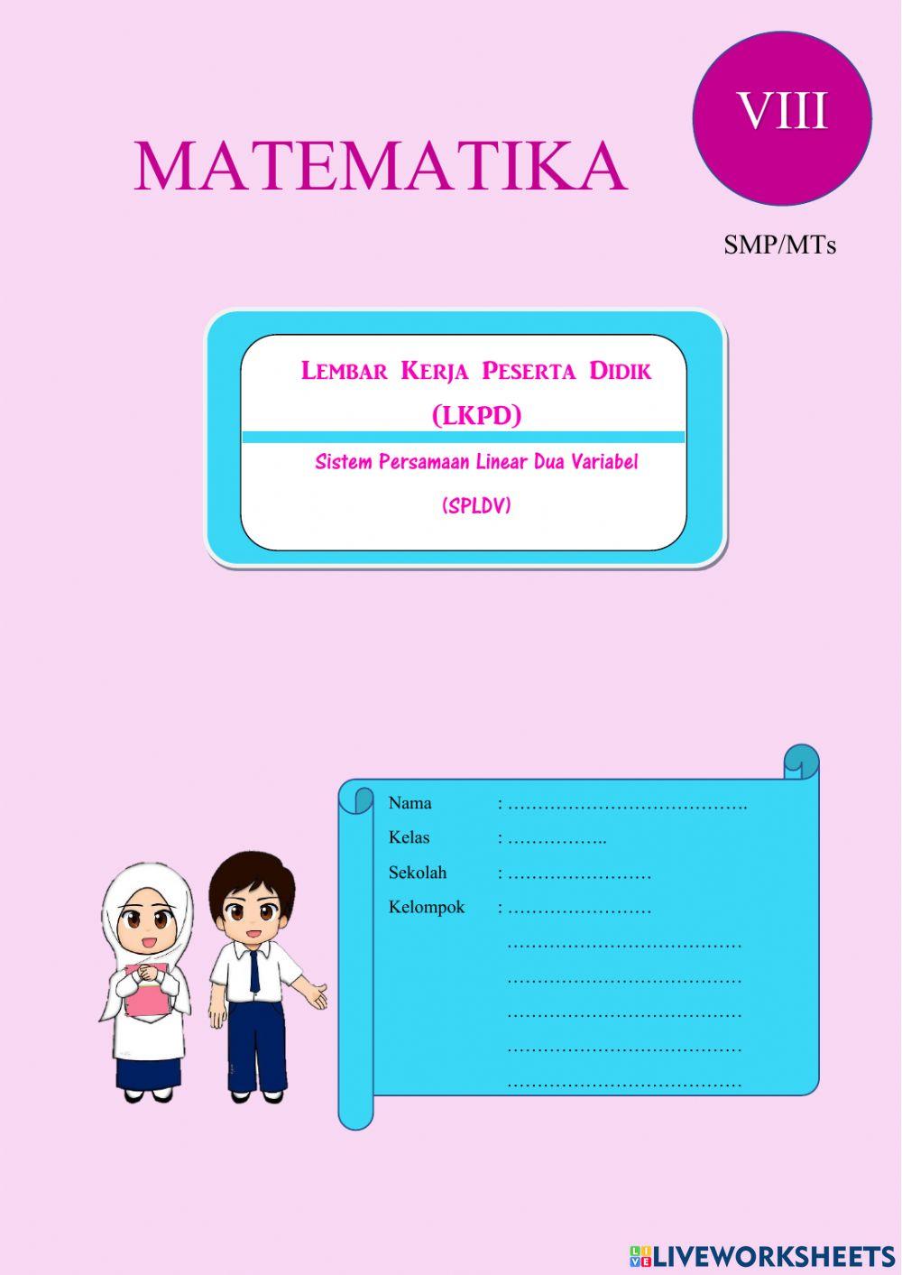 Memahami Konsep Persamaan Linear Dua Variabel